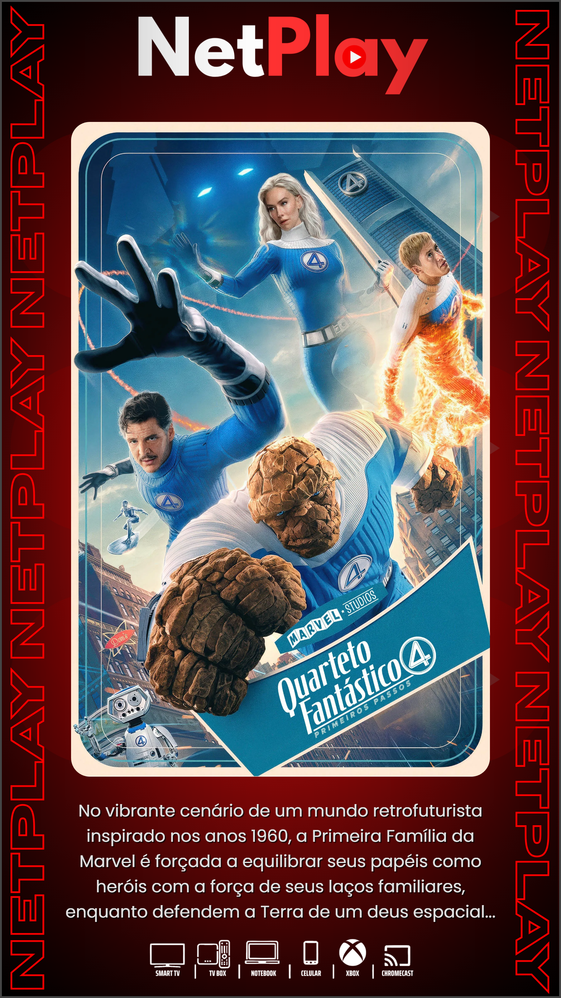 QUARTETO FANTÁSTICO: PRIMEIROS PASSOS