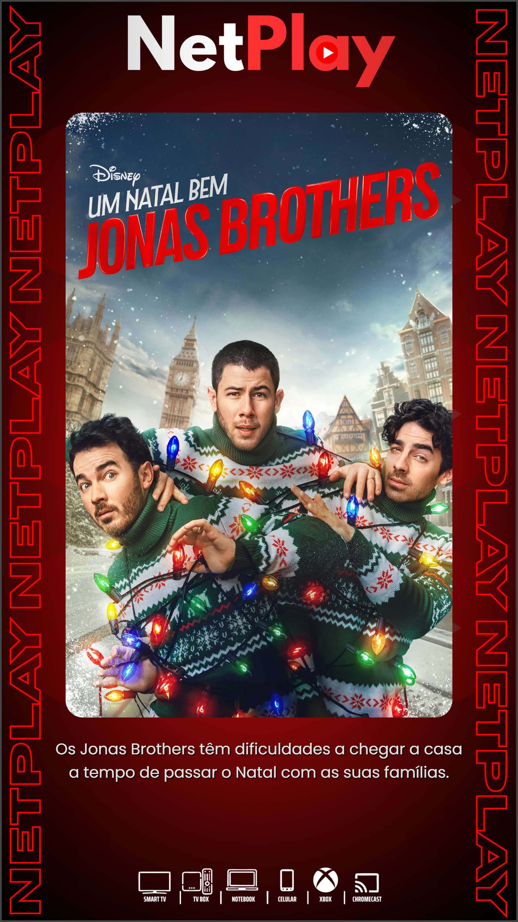 UM NATAL BEM JONAS BROTHERS