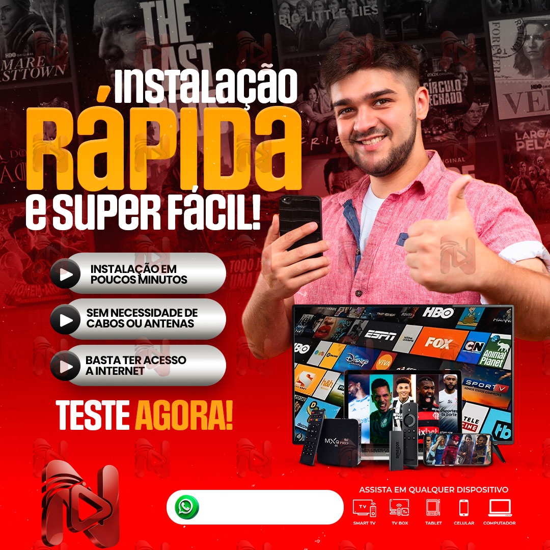 INSTALAÇÃO RÁPIDA