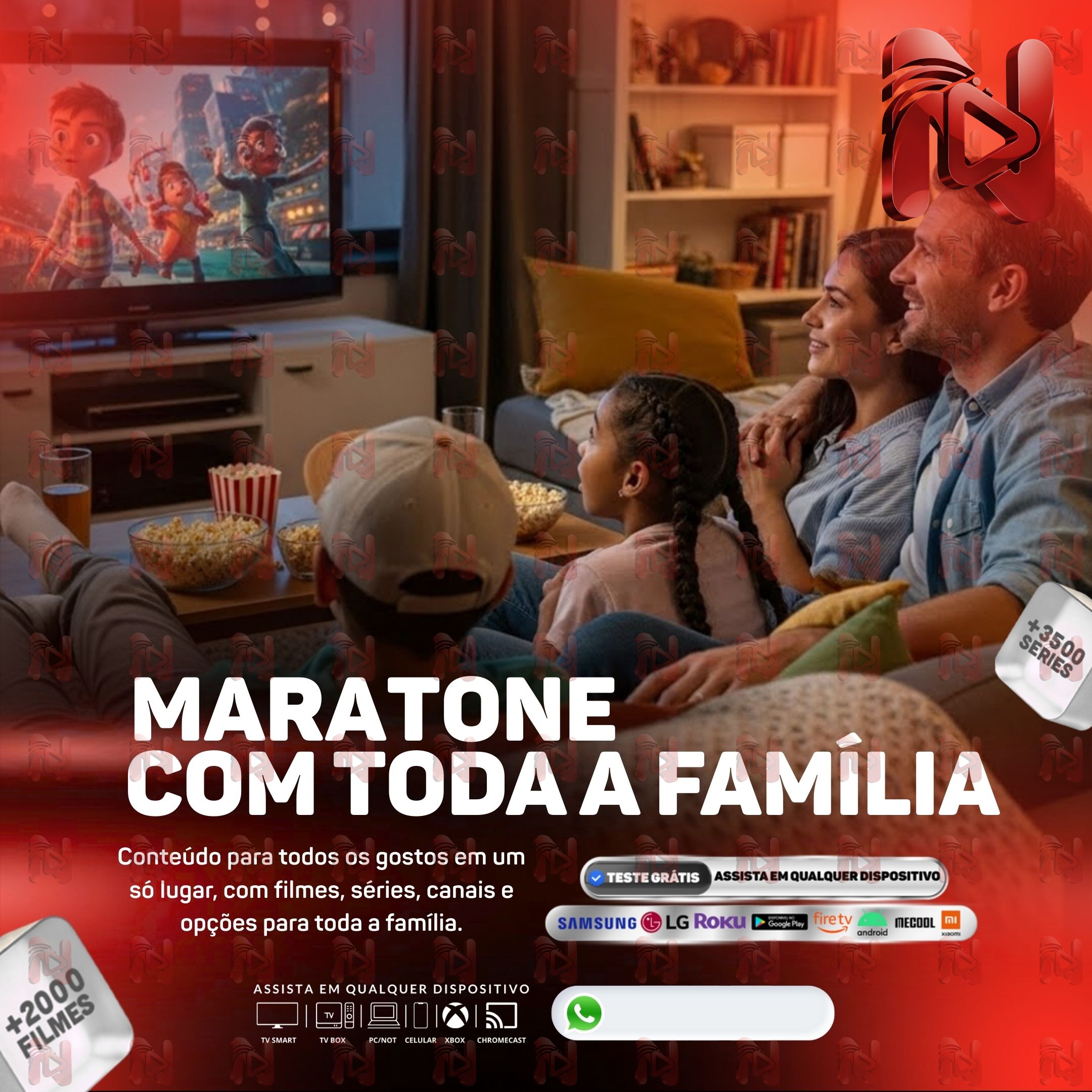 MARATONE COM TODA A FAMÍLIA
